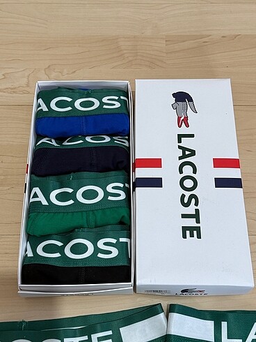Lacoste 4 lü Boxer Seti