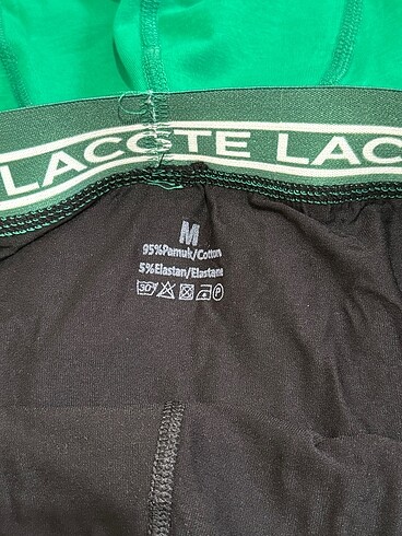m Beden yeşil Renk Lacoste 4 lü Boxer Seti