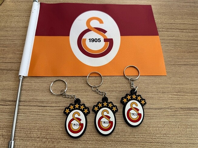 Beden Galatasaray Anahtarlık 5 Yıldızlı