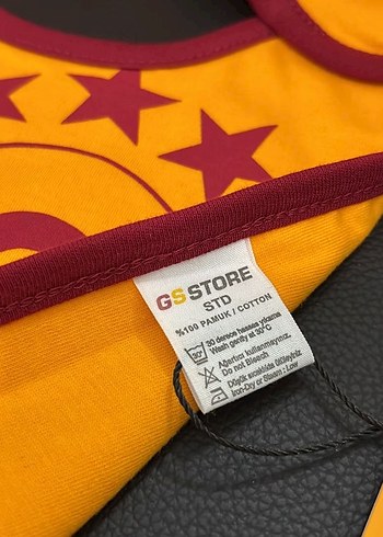 Galatasaray Renkli Baskılı Bebek Önlüğü - Görsel 4