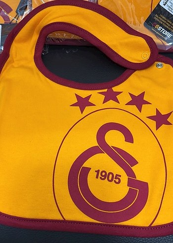 Galatasaray Renkli Baskılı Bebek Önlüğü - Görsel 2