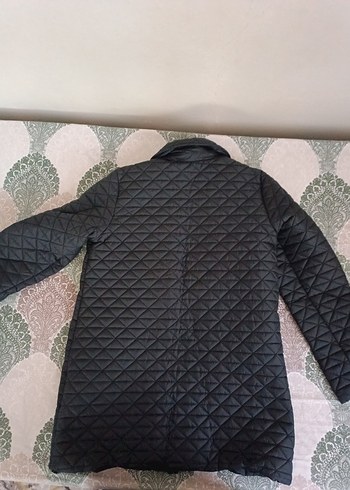 Düğmeli Siyah Kadın Street Wear Ceket - Görsel 2