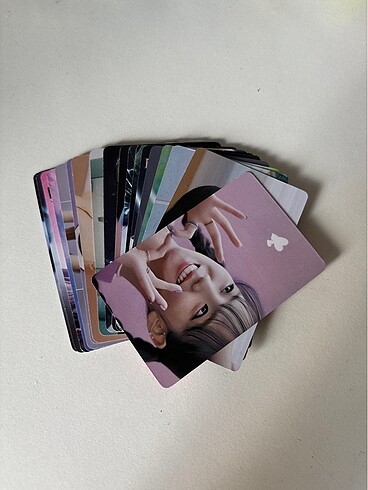 20 adet lomocard Blackpınk
