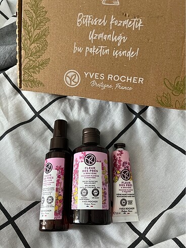 Yves Rocher Kır Çiçekleri Sprey,Krem, Sıvı Sabun