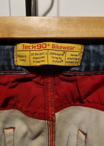 Tech90 Kevlar Kot motosiklet pantolonu - Görsel 4