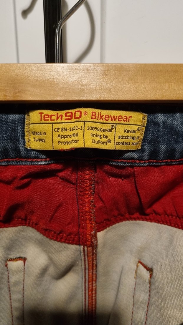 Tech90 Kevlar Kot motosiklet pantolonu - Görsel 4