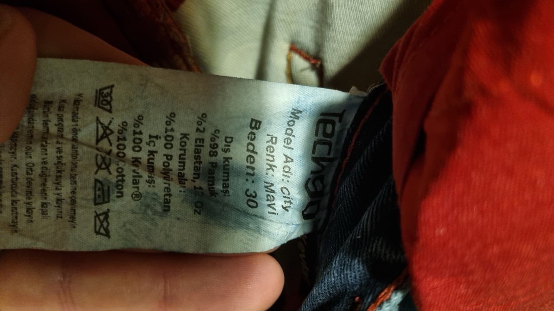 Tech90 Kevlar Kot motosiklet pantolonu - Görsel 3