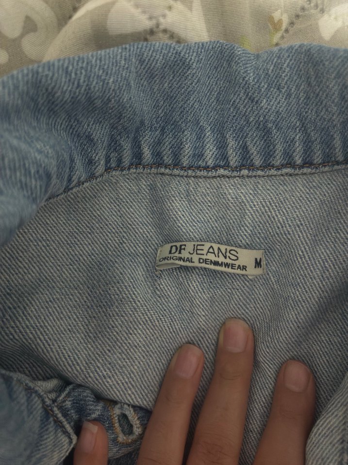 kadın kot ceket - Görsel 2