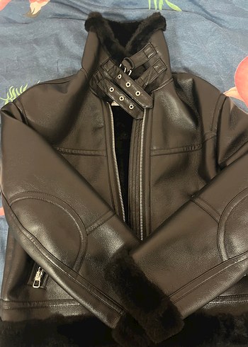 Bershka biker ceket - Görsel 3