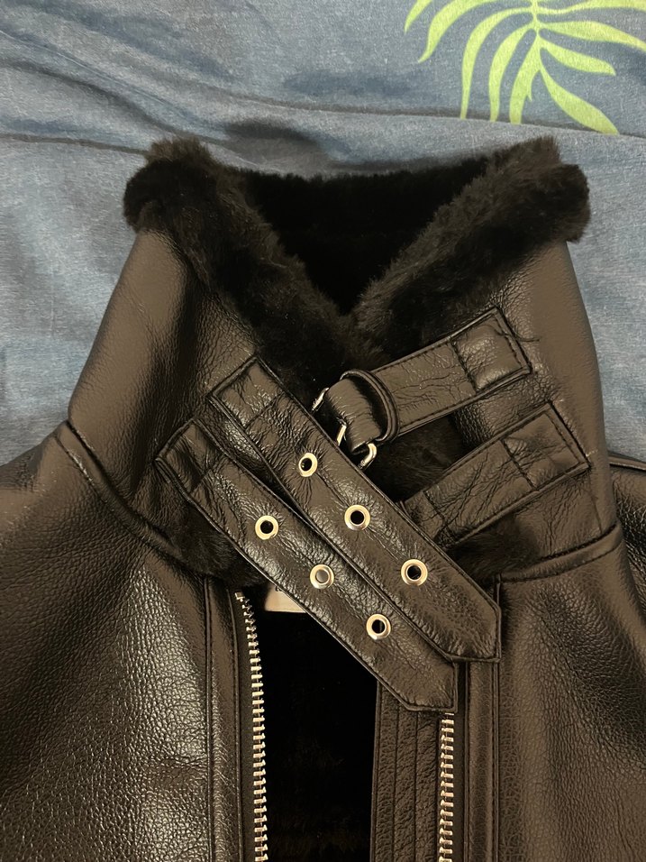 Bershka biker ceket - Görsel 4