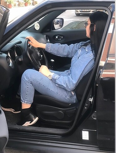 tulum kot mavi renk az giyilmiş sıfır kıvamında