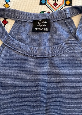 Zara Halter Yaka Tişört 2 adet birlikte - Görsel 2