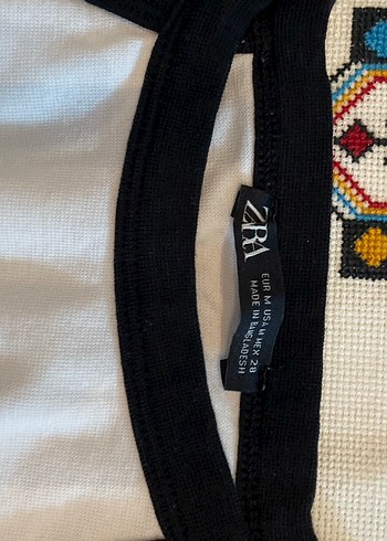 Zara Halter Yaka Tişört 2 adet birlikte - Görsel 4