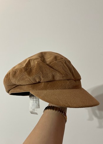 PullandBear-Kadın Kahverengi Kadife Düğmeli Ceket - Görsel 7