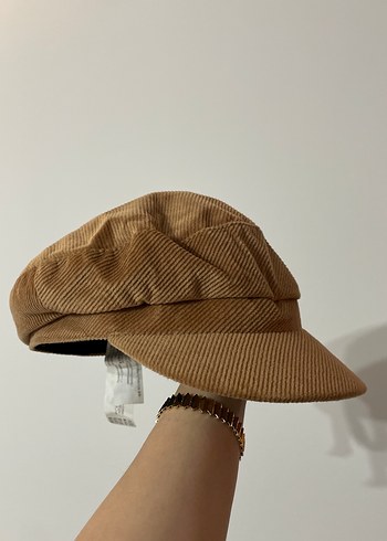 PullandBear-Kadın Kahverengi Kadife Düğmeli Ceket - Görsel 6