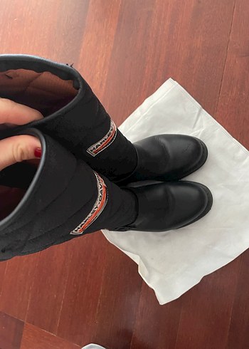 Kadın Siyah Kışlık Bot-Harley Davidson - Görsel 2