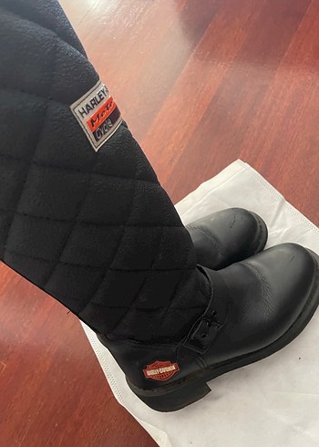 Kadın Siyah Kışlık Bot-Harley Davidson - Görsel 4