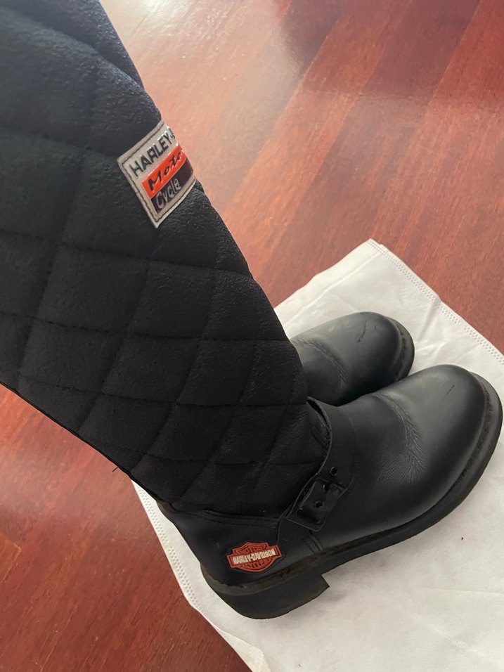 Kadın Siyah Kışlık Bot-Harley Davidson - Görsel 4