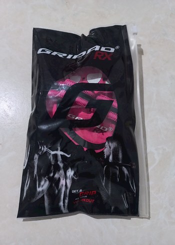 Gripad RX Pembe Kauçuk Spor Eldiveni, el pedi - Görsel 4