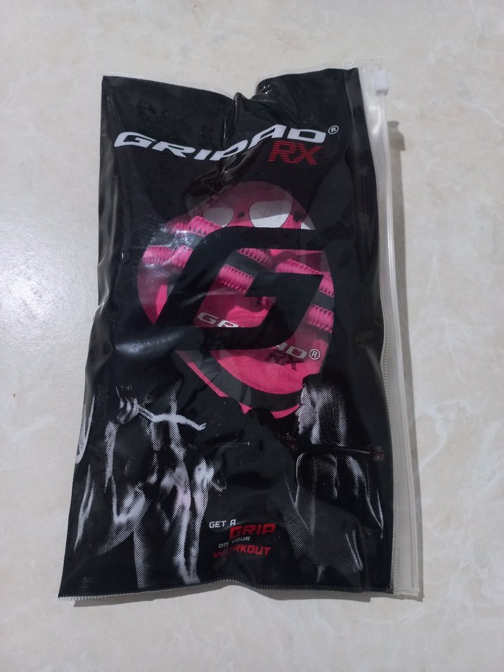 Gripad RX Pembe Kauçuk Spor Eldiveni, el pedi - Görsel 4