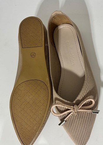 Bej Pileli Kadın Babet - Görsel 3