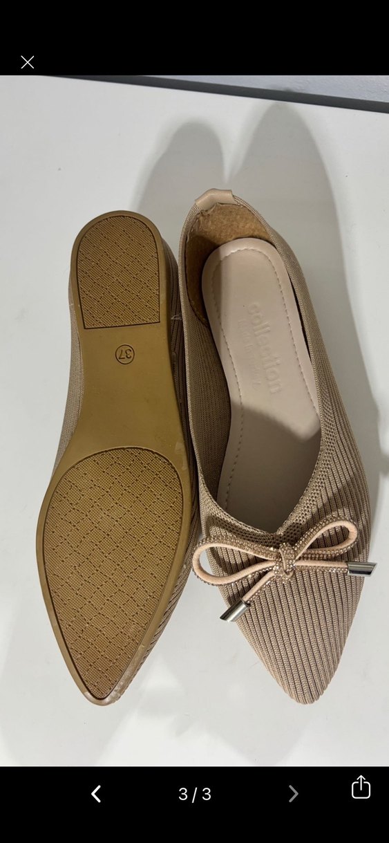 Bej Pileli Kadın Babet - Görsel 3