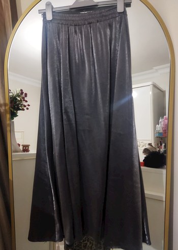 Leopar Desenli Gri Kadın Ceket - Görsel 3