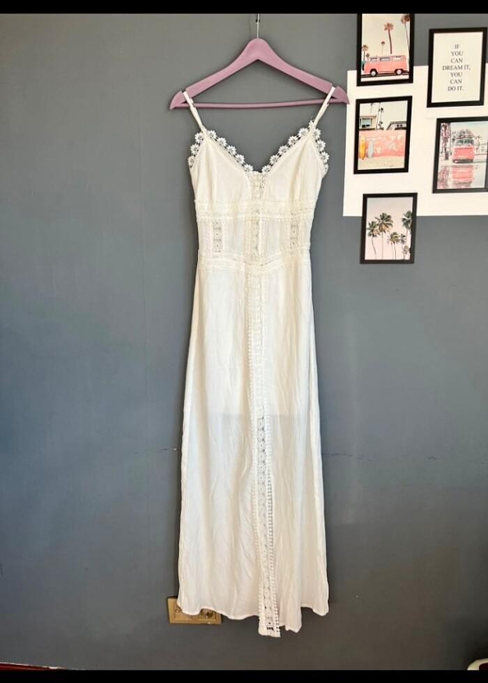 Beyaz elbise  - Görsel 3