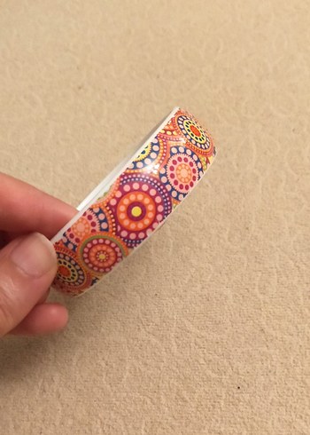 Renkli Desenli Bileklik