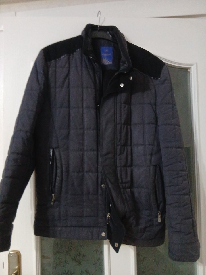 Erkek Fermuarlı Midi Mont - Görsel 2