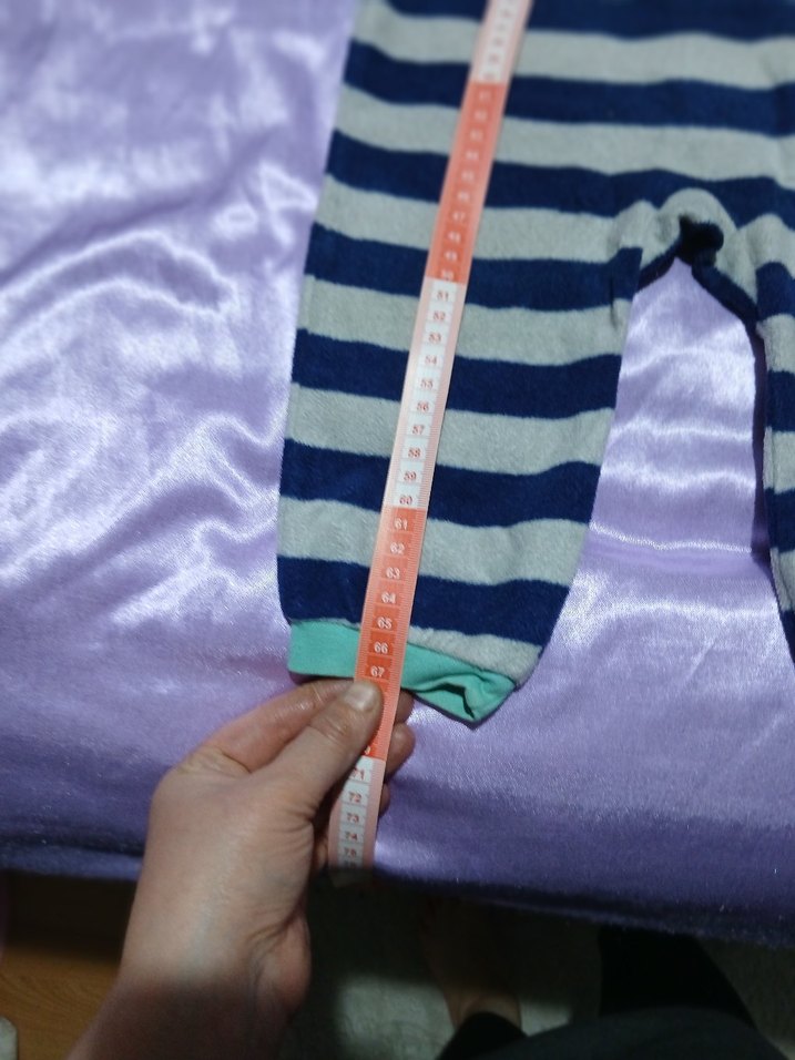 Renkli Çizgili Erkek Bebek Tulum - Görsel 3