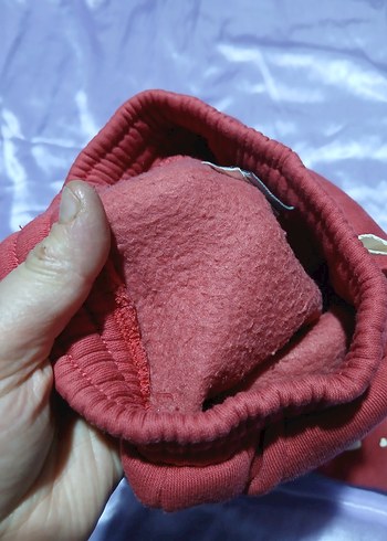 Kız Çocuk Pembe Nakışlı Rahat Eşofman - Görsel 4