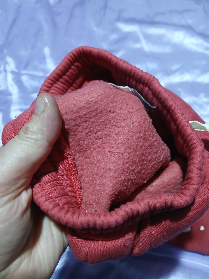 Kız Çocuk Pembe Nakışlı Rahat Eşofman - Görsel 4