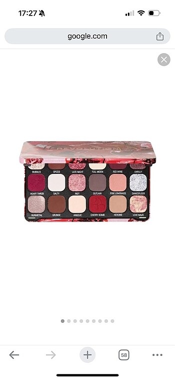 Revolution Revolution cherry far paleti