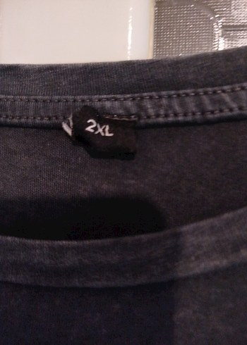 Kadın Siyah Baskılı Kısa Kollu Tişört - Görsel 6