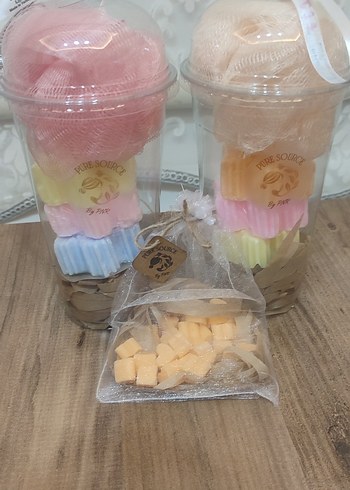 Kokulu Renkli Mum ve Dekoratif Set - Görsel 2