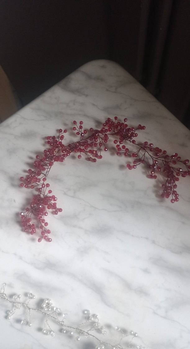 Boncuklu Renkli Bohem Saç Aksesuarı tek adet fiyatıdır - Görsel 3