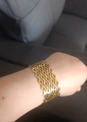 Bohem Esintili Elastik Altın Bileklik hiç kullanılmadı - Görsel 5