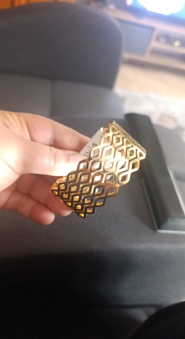 Bohem Esintili Elastik Altın Bileklik hiç kullanılmadı - Görsel 3