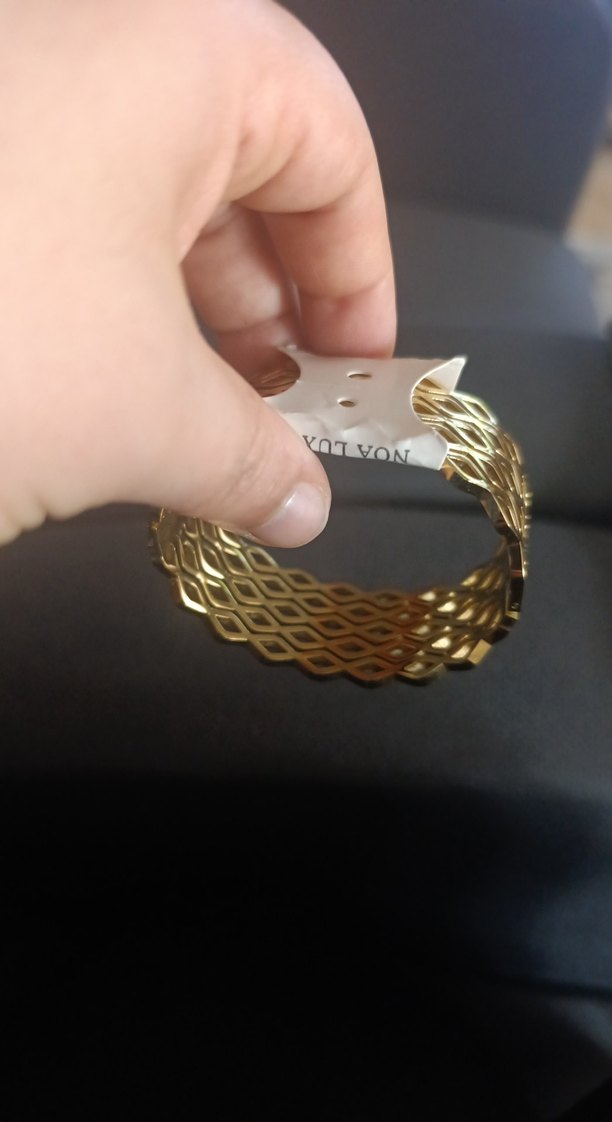 Bohem Esintili Elastik Altın Bileklik hiç kullanılmadı - Görsel 4