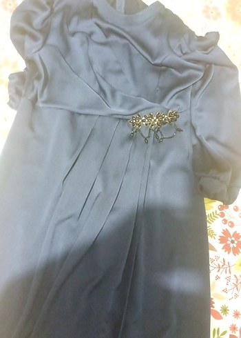 i Tesettür Abiye Elbise 1-2 defa giyildi sorunsuz 46-48 beden - Görsel 4