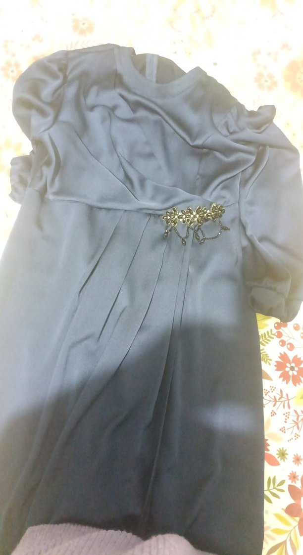 i Tesettür Abiye Elbise 1-2 defa giyildi sorunsuz 46-48 beden - Görsel 4