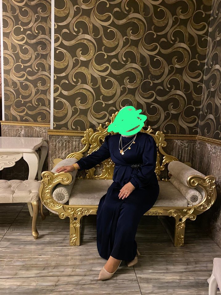 i Tesettür Abiye Elbise 1-2 defa giyildi sorunsuz 46-48 beden - Görsel 2