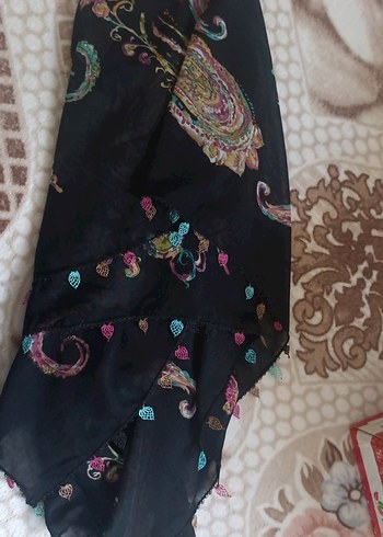 Dantel Detaylı Çok Renkli Bohem Kadın el emeği iğne oyası - Görsel 5