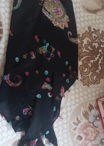 Dantel Detaylı Çok Renkli Bohem Kadın el emeği iğne oyası - Görsel 4