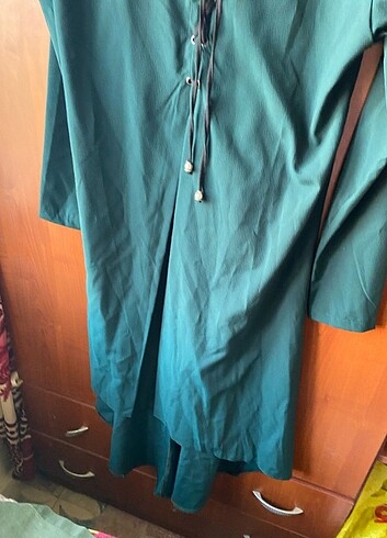Yesil tunik elbise