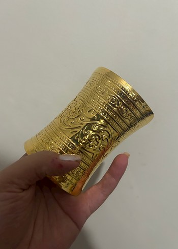 Desenli Altın Renk Bohem Bilezik - Görsel 4