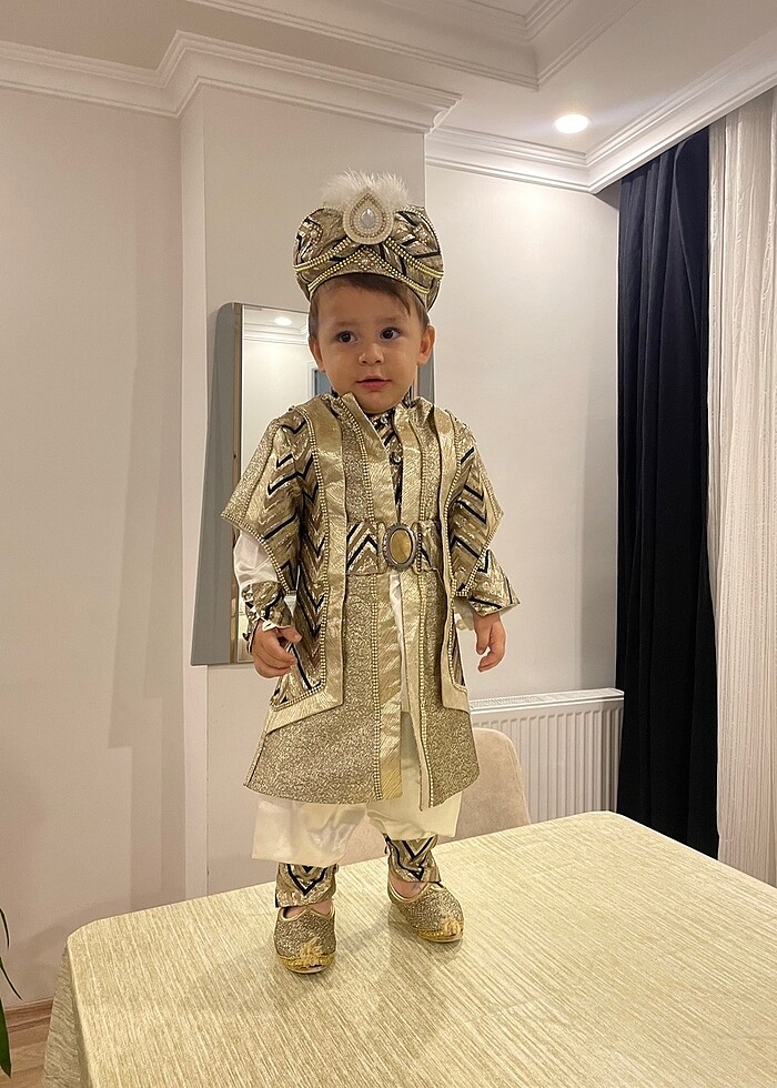 2-4 yaş uyumlu sünnet kıyafeti - Görsel 2