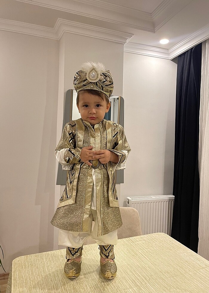 2-4 yaş uyumlu sünnet kıyafeti - Görsel 3