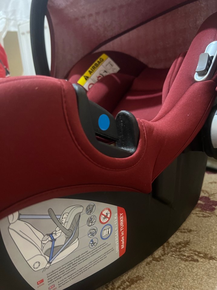 Renkli Bebek Oto Koltuğu Minderi - Görsel 3